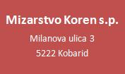Mizarstvo Koren