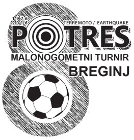 Logo 8. malonogometni turnir - Breginj 2016